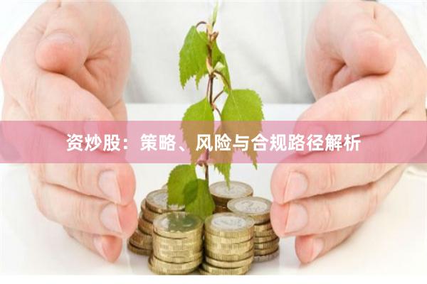 资炒股：策略、风险与合规路径解析